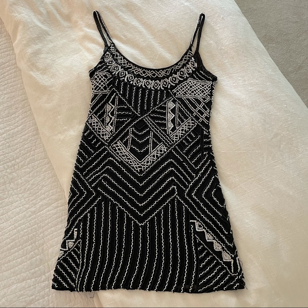Parker Beaded Mini Dress